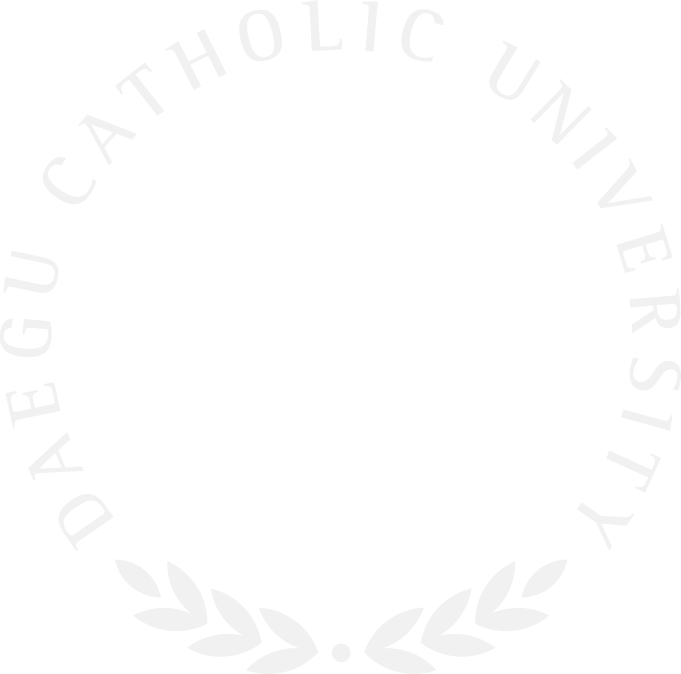 DAEGU CATHOLIC UNIVERSITY 원형 아이콘