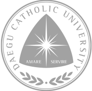 DAEGU CATHOLIC UNIVERSITY 원형 아이콘